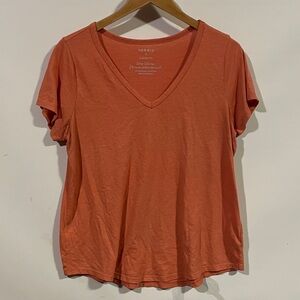 Torrid Women's Orange V-Neck Top